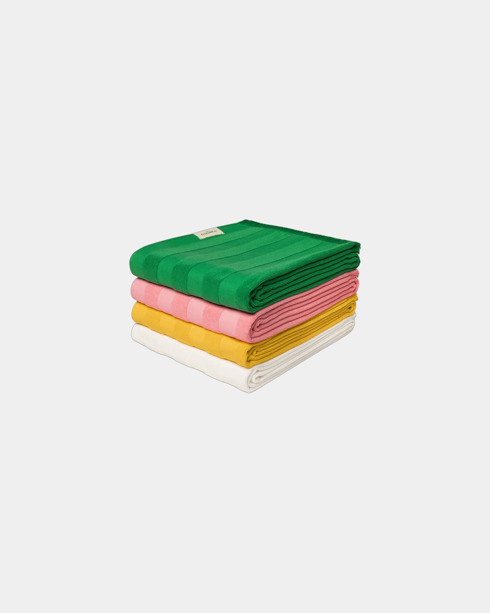 Fouta de plage bi-matière 90x200 La Serviette Paris à personnaliser - 1
